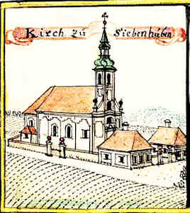 Kirch zu Siebenhuben - Kościół, widok ogólny